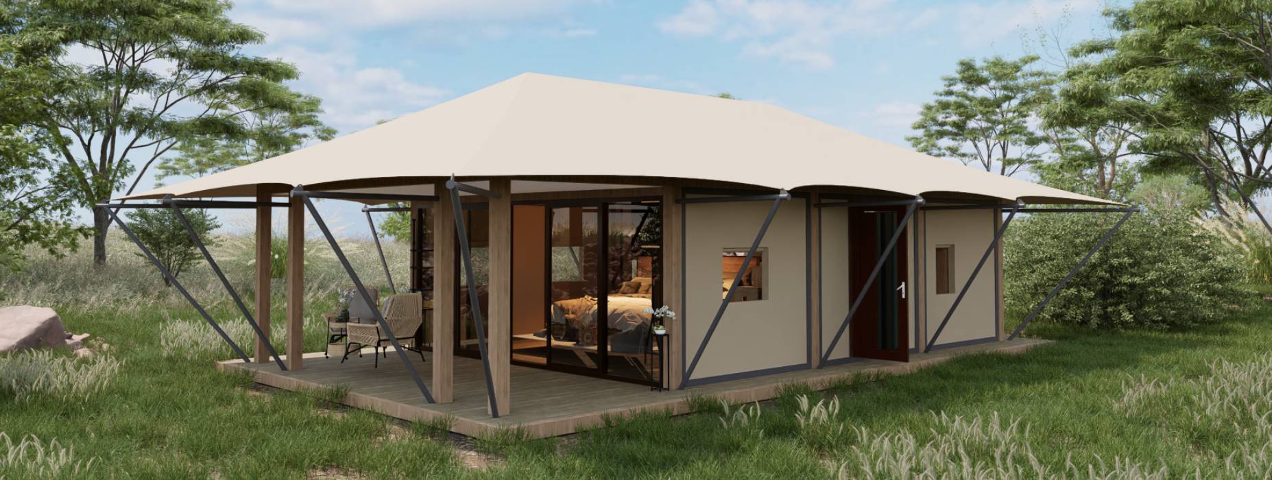 长海县户外酒店帐篷厂家